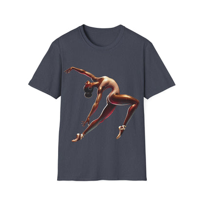 Unisex Dance Art T-Shirt - Inspirational Gift for Dancers, Athletes, Fitness Lovers, Birthday, Dance Events, Stylish Casual Wear