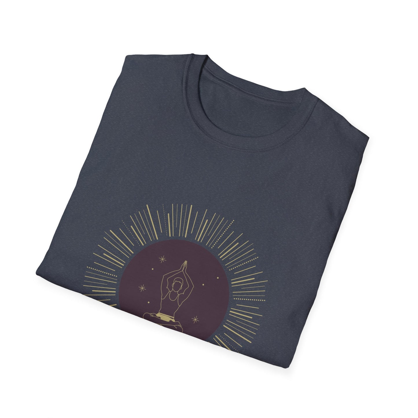 Unisex Softstyle T-Shirt - Inspirational 'Just Breathe' Tee, Relaxation Gift, Mindfulness Apparel, Meditation Shirt, Casual Outfit