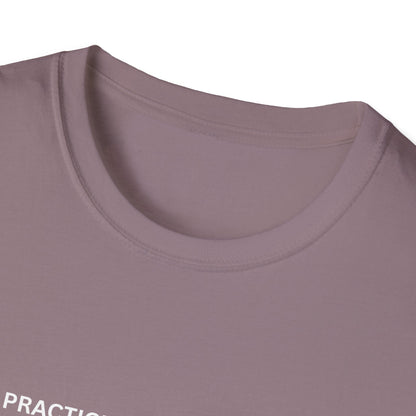 Peace, Love, & Nature Unisex T-Shirt - Softstyle Graphic Tee for Mindfulness and Eco Lovers, Relaxed Fit, Gift for Nature Enthusiasts