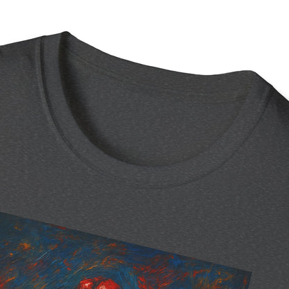 Artistic Boxing Gloves T-Shirt, Unisex Graphic Tee, Sports Apparel, Gift for Sports Lovers, Unique Statement Shirt
