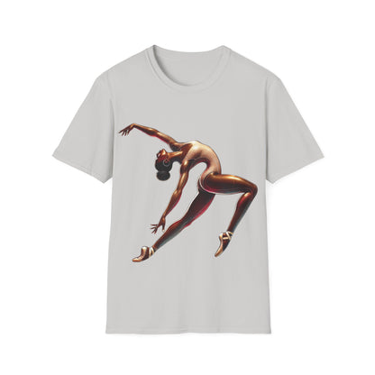 Unisex Dance Art T-Shirt - Inspirational Gift for Dancers, Athletes, Fitness Lovers, Birthday, Dance Events, Stylish Casual Wear