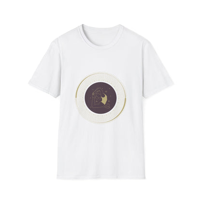 Astrological Moon Graphic Unisex Softstyle T-Shirt - Perfect for Cosmic Lovers