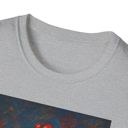 Artistic Boxing Gloves T-Shirt, Unisex Graphic Tee, Sports Apparel, Gift for Sports Lovers, Unique Statement Shirt