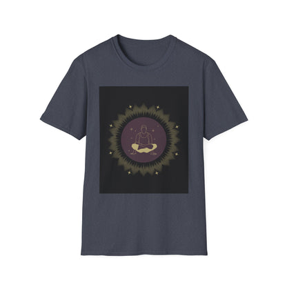 Zen Buddha Meditative T-Shirt | Unisex Softstyle Tee