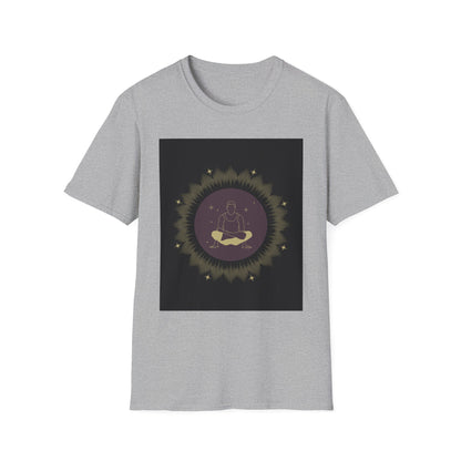 Zen Buddha Meditative T-Shirt | Unisex Softstyle Tee