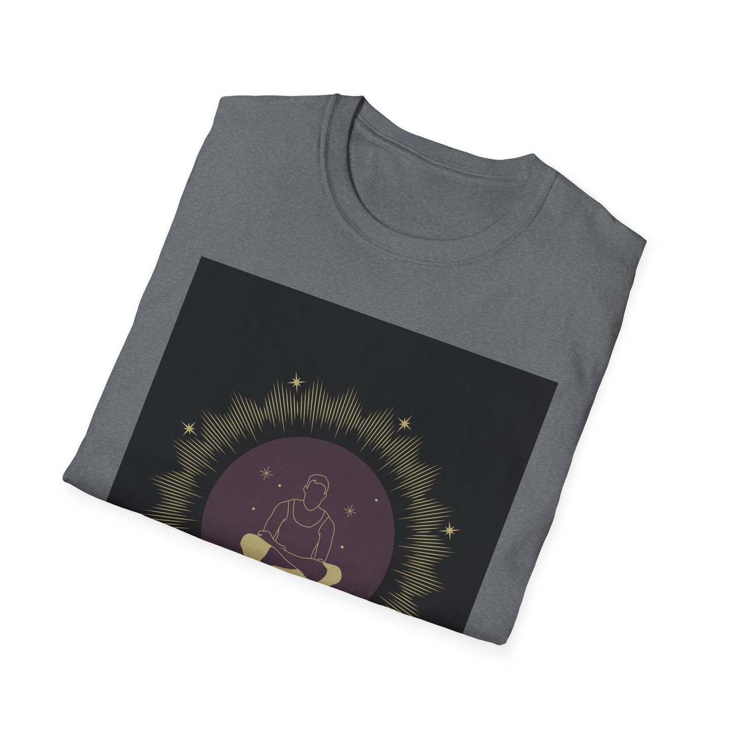 Zen Buddha Meditative T-Shirt | Unisex Softstyle Tee