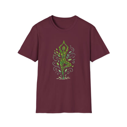 Nature-Inspired Unisex Softstyle T-Shirt - Eco-Friendly Design for Nature Lovers