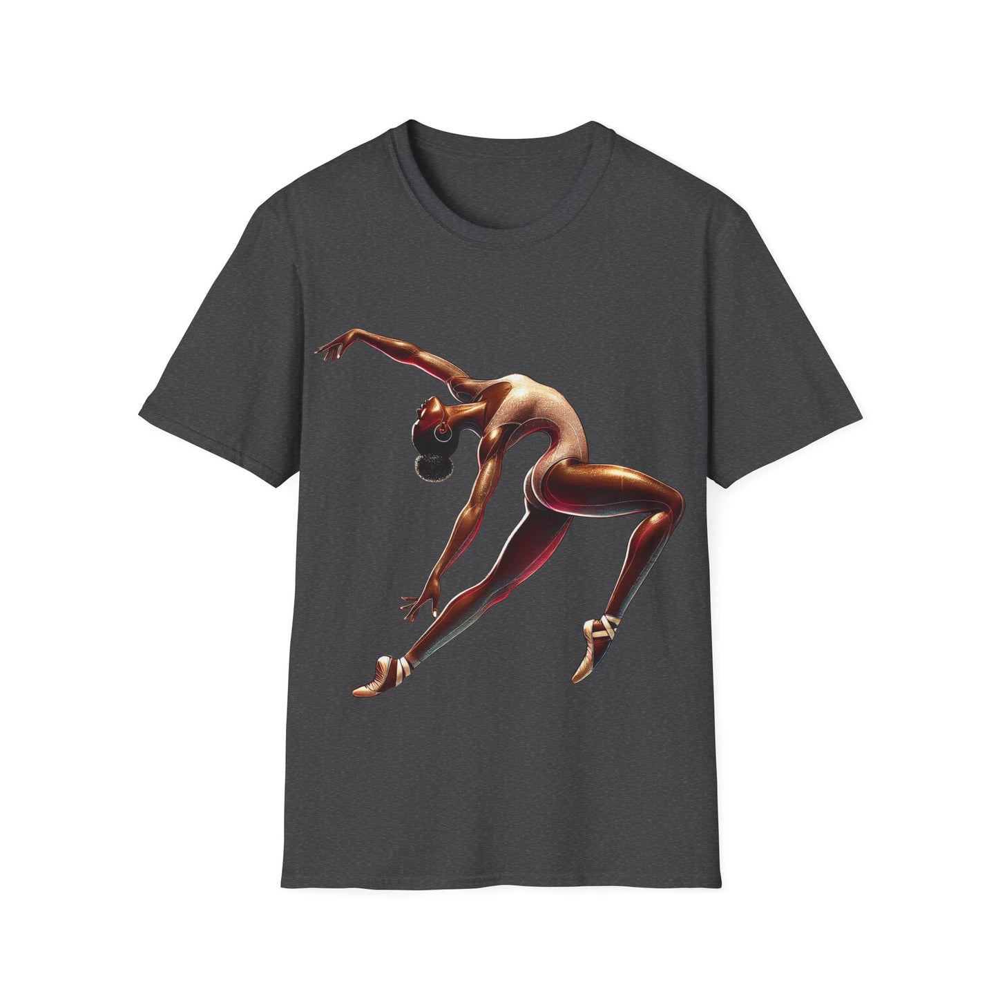 Unisex Dance Art T-Shirt - Inspirational Gift for Dancers, Athletes, Fitness Lovers, Birthday, Dance Events, Stylish Casual Wear