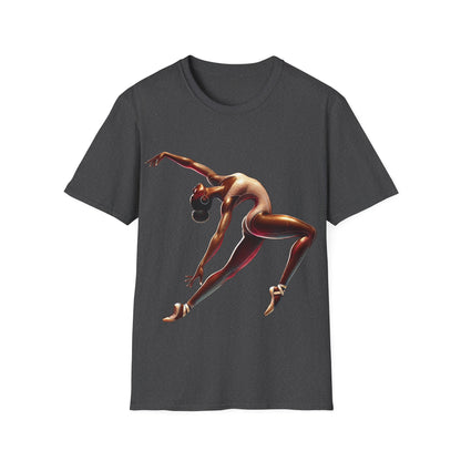 Unisex Dance Art T-Shirt - Inspirational Gift for Dancers, Athletes, Fitness Lovers, Birthday, Dance Events, Stylish Casual Wear