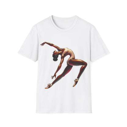 Unisex Dance Art T-Shirt - Inspirational Gift for Dancers, Athletes, Fitness Lovers, Birthday, Dance Events, Stylish Casual Wear