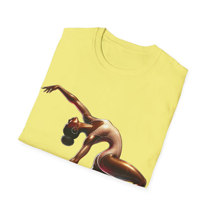 Unisex Dance Art T-Shirt - Inspirational Gift for Dancers, Athletes, Fitness Lovers, Birthday, Dance Events, Stylish Casual Wear