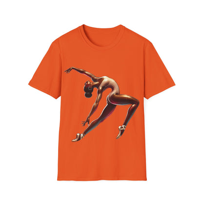 Unisex Dance Art T-Shirt - Inspirational Gift for Dancers, Athletes, Fitness Lovers, Birthday, Dance Events, Stylish Casual Wear