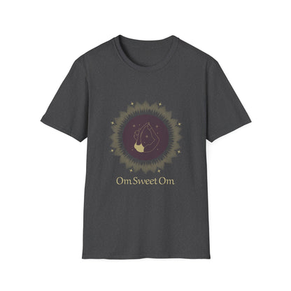 Om Sweet Om Unisex Softstyle T-Shirt - Comfortable Spiritual Wear